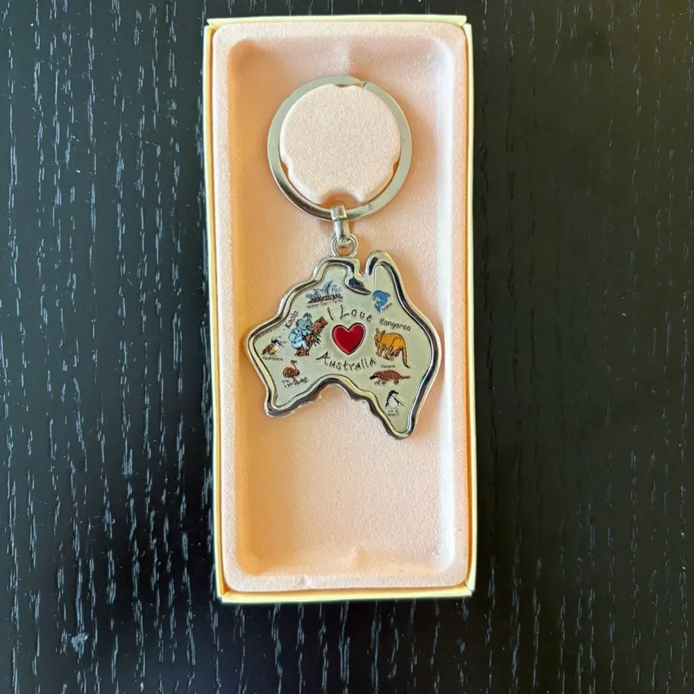 Travel Souvenir Keychain Bundle - Set of 3